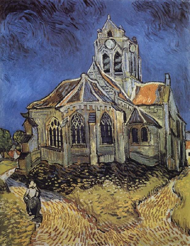 Vincent Van Gogh The Church at Auvers sur Oise oil painting image